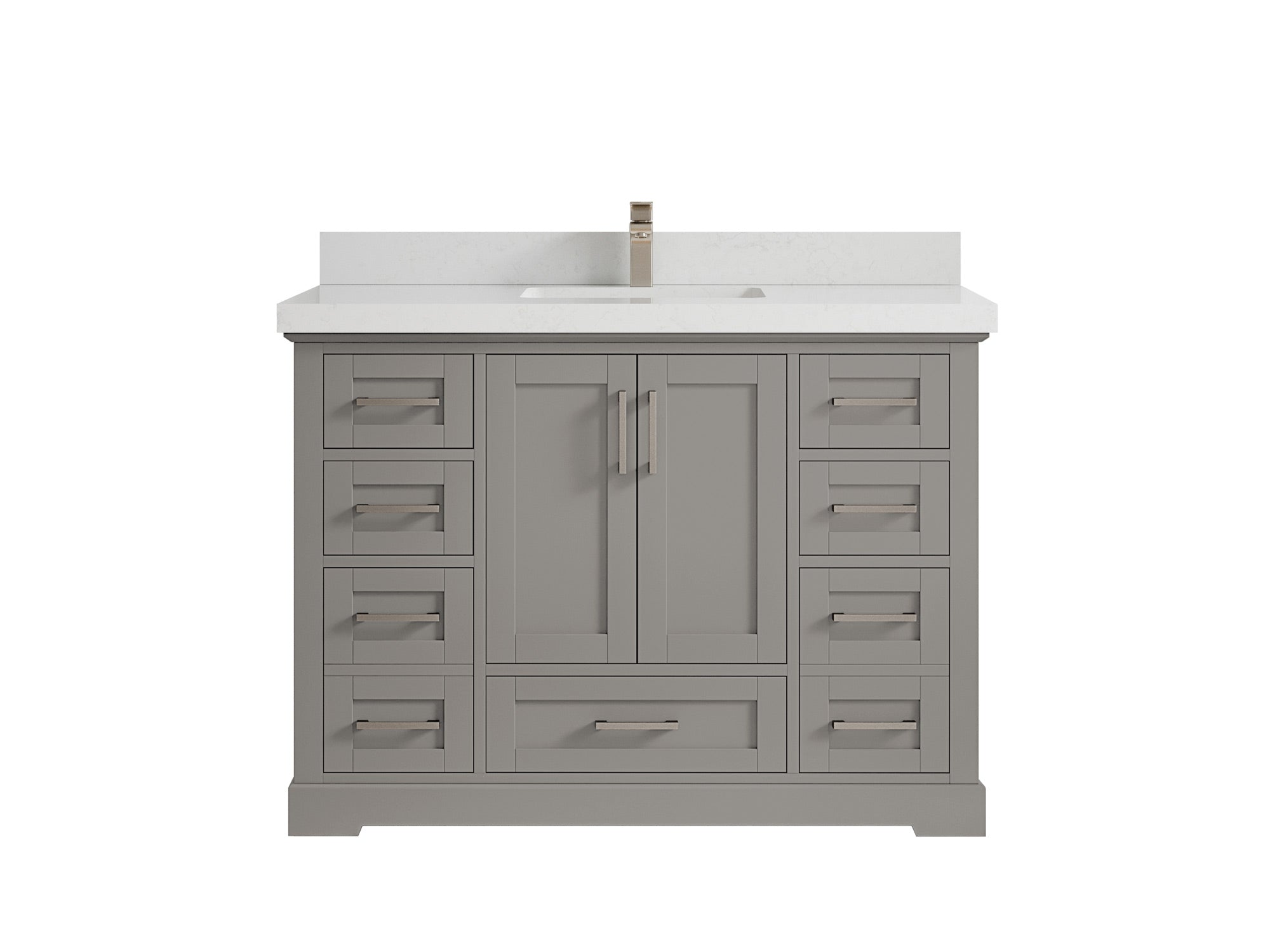 Boston 48 in. W x 22 in. D Single Sink Bathroom Vanity - Willow Bath and Vanity