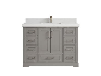 Boston 48 in. W x 22 in. D Single Sink Bathroom Vanity - Willow Bath and Vanity
