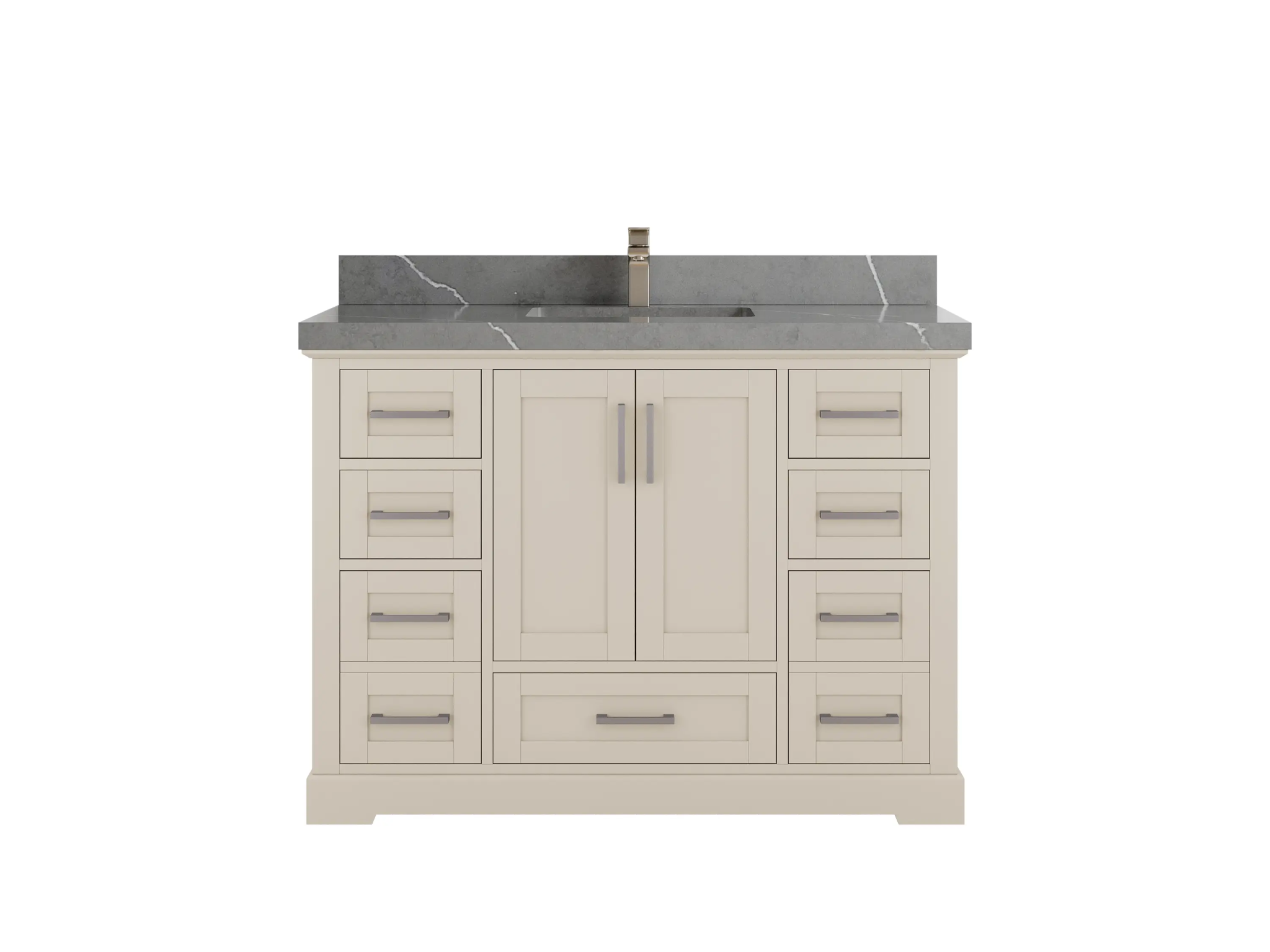 Boston 48 in. W x 22 in. D Single Sink Bathroom Vanity - Willow Bath and Vanity