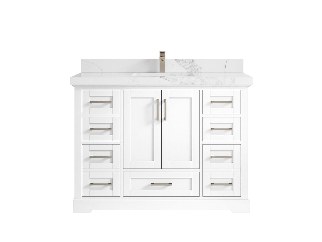 Boston 48 in. W x 22 in. D Single Sink Bathroom Vanity - Willow Bath and Vanity