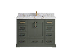 Boston 48 in. W x 22 in. D Single Sink Bathroom Vanity - photo 36