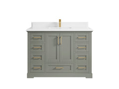 Boston 48 in. W x 22 in. D Single Sink Bathroom Vanity - photo 48