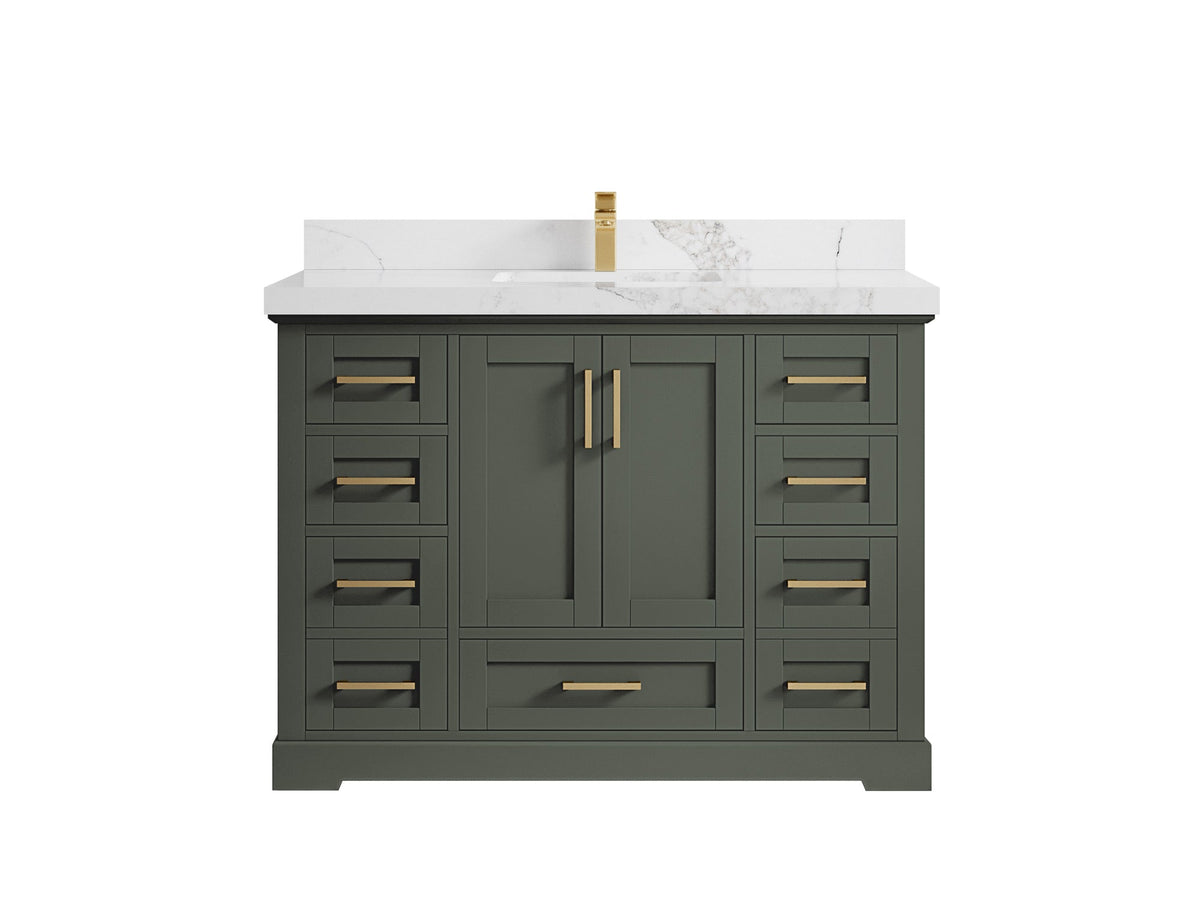 Boston 48 in. W x 22 in. D Single Sink Bathroom Vanity - Willow Bath and Vanity