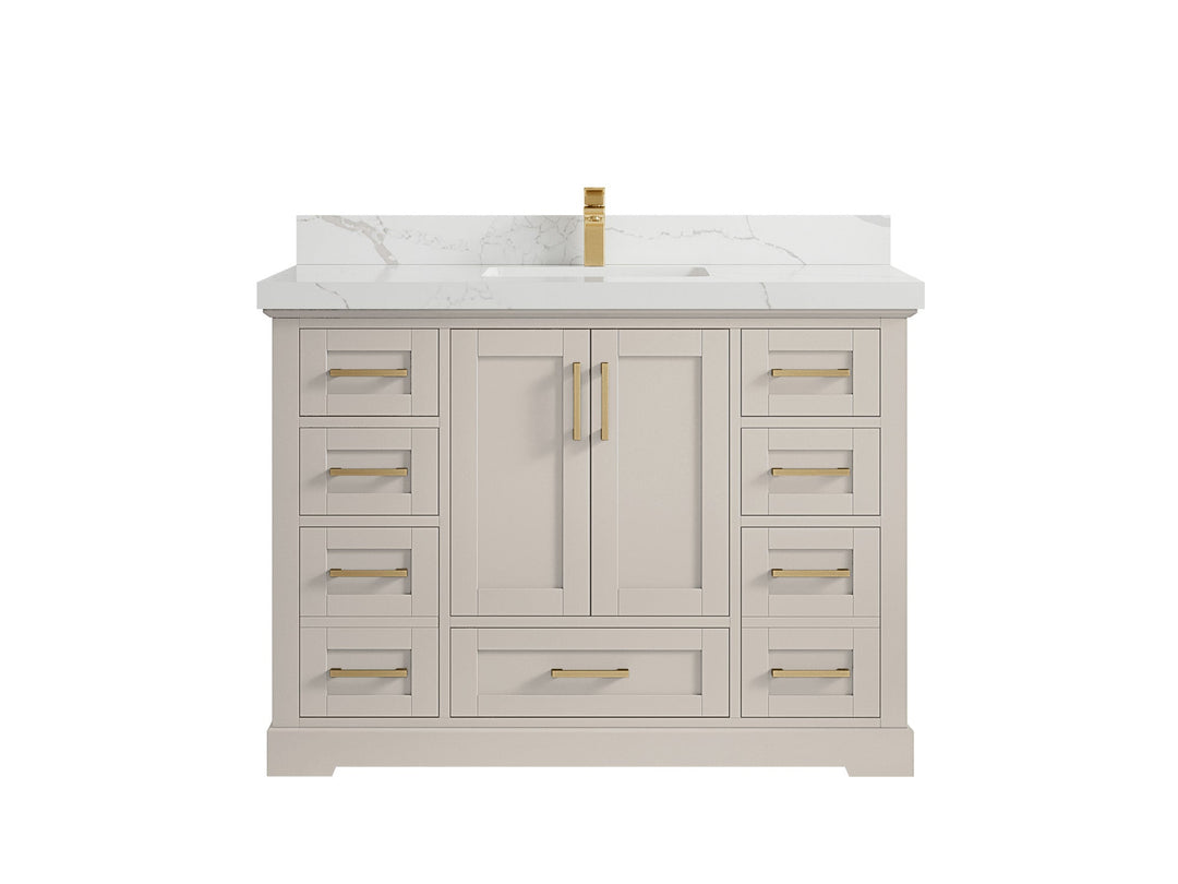 Boston 48 in. W x 22 in. D Single Sink Bathroom Vanity - Willow Bath and Vanity