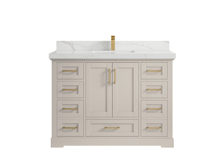 Boston 48 in. W x 22 in. D Single Sink Bathroom Vanity - photo 21