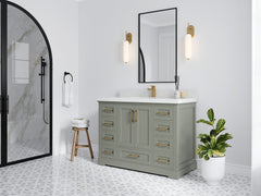 Boston 48 in. W x 22 in. D Single Sink Bathroom Vanity - photo 2