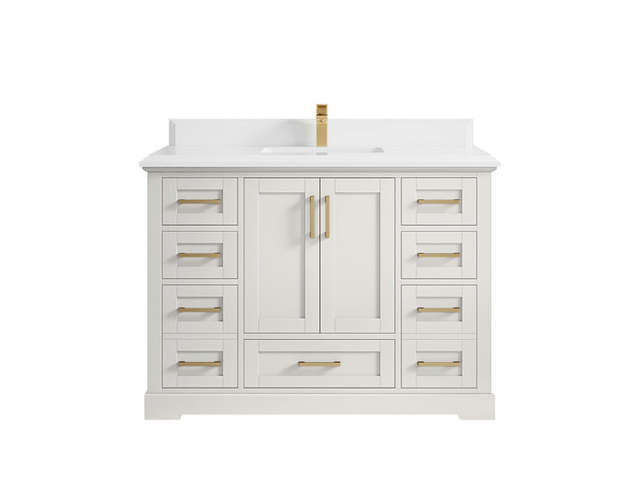 Boston 48 in. W x 22 in. D Single Sink Bathroom Vanity - photo 49