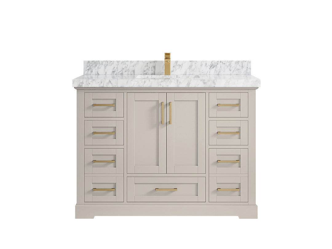 Boston 48 in. W x 22 in. D Single Sink Bathroom Vanity - Willow Bath and Vanity