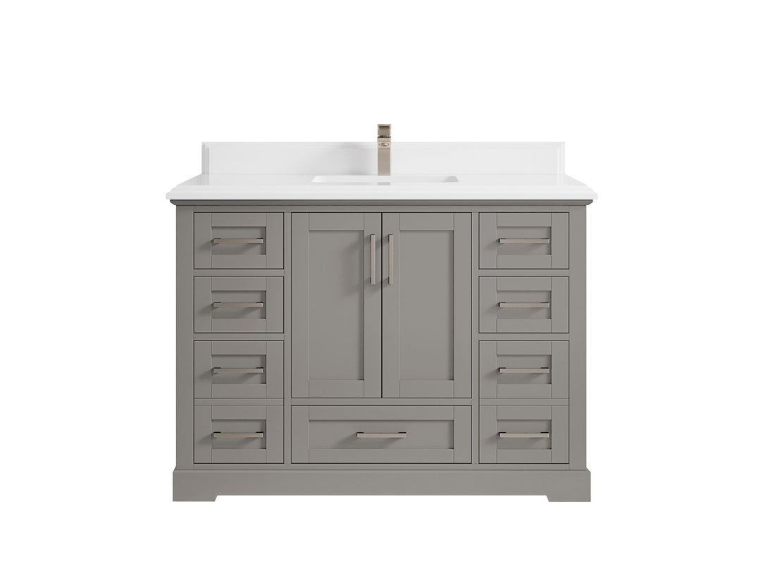 Boston 48 in. W x 22 in. D Single Sink Bathroom Vanity - Willow Bath and Vanity