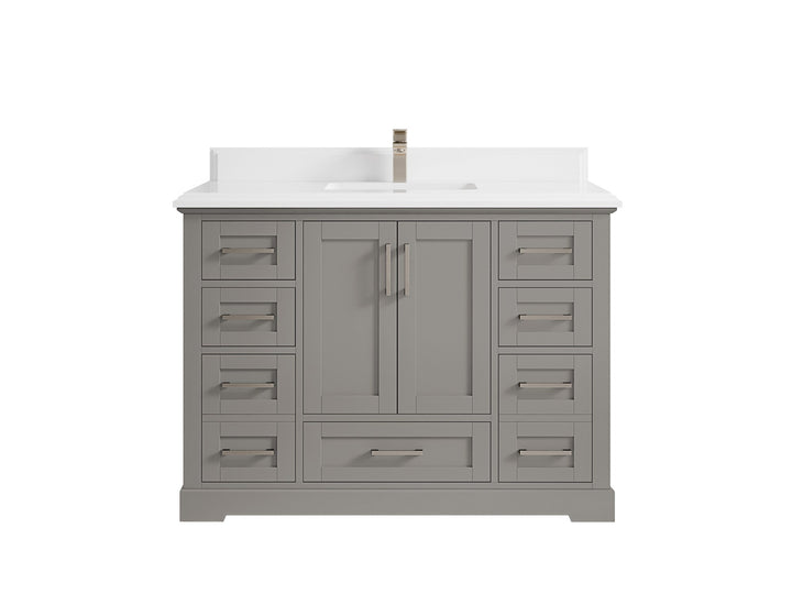 Boston 48 in. W x 22 in. D Single Sink Bathroom Vanity - photo 48