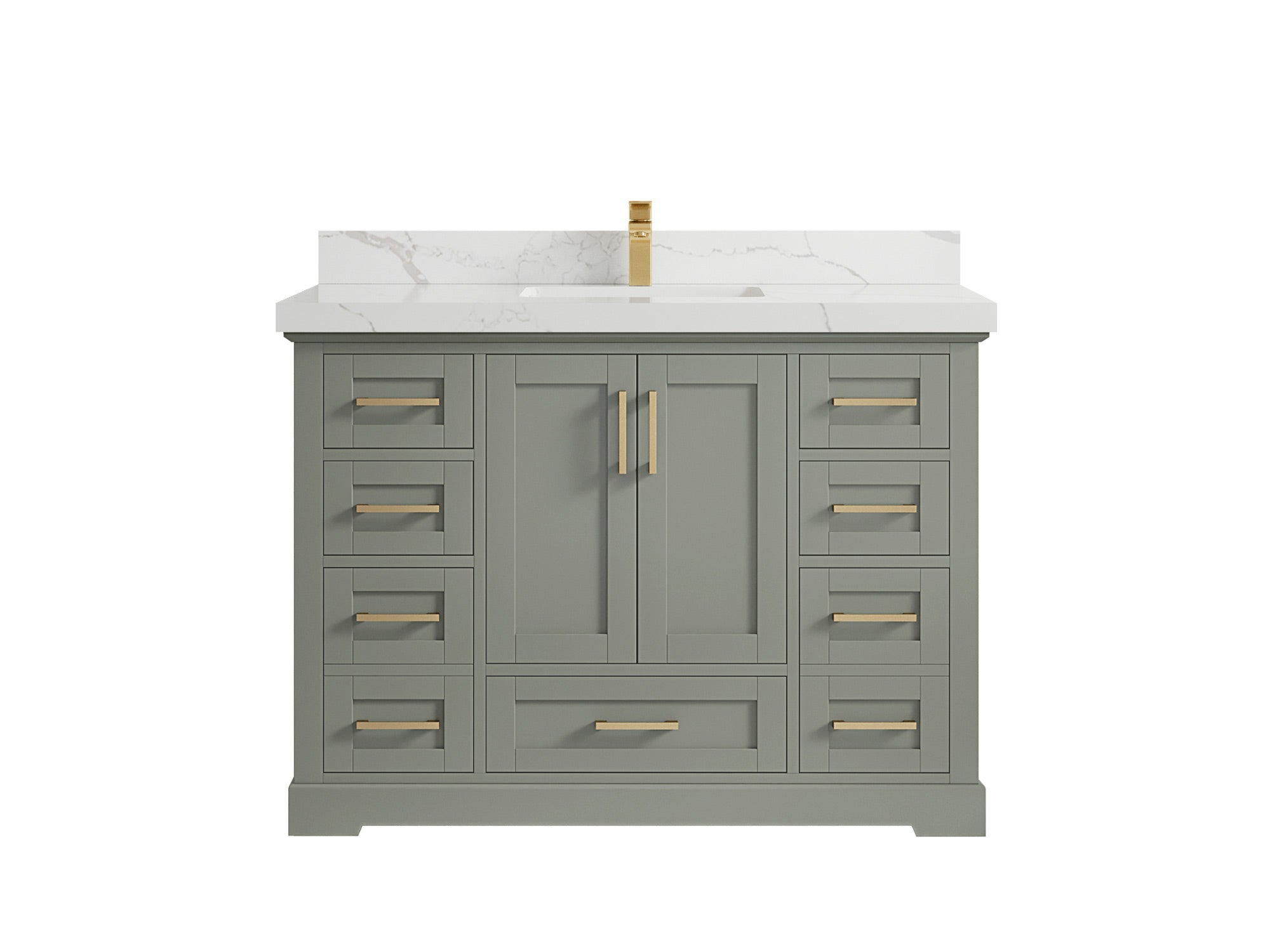 Boston 48 in. W x 22 in. D Single Sink Bathroom Vanity - Willow Bath and Vanity