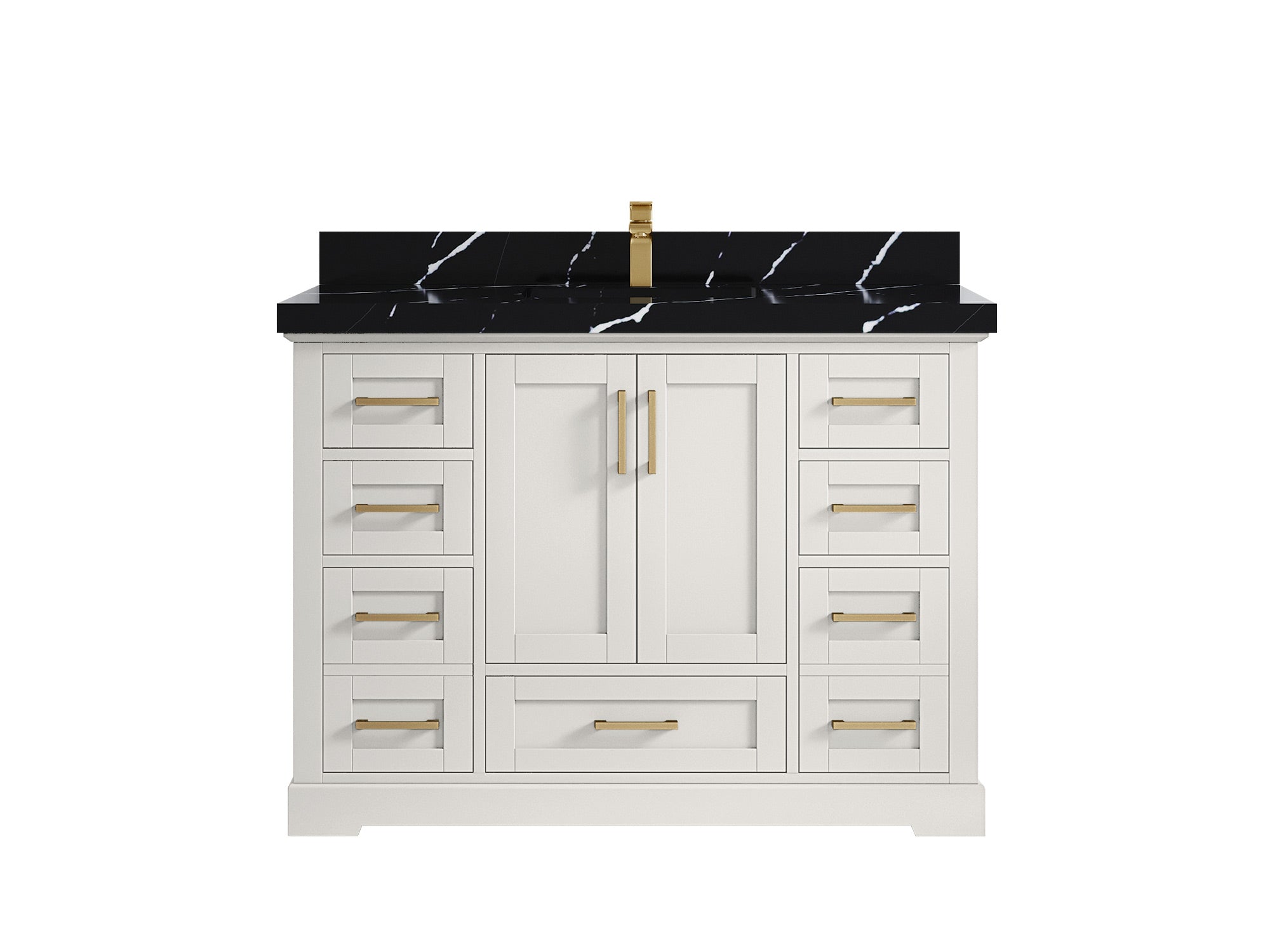 Boston 48 in. W x 22 in. D Single Sink Bathroom Vanity - Willow Bath and Vanity