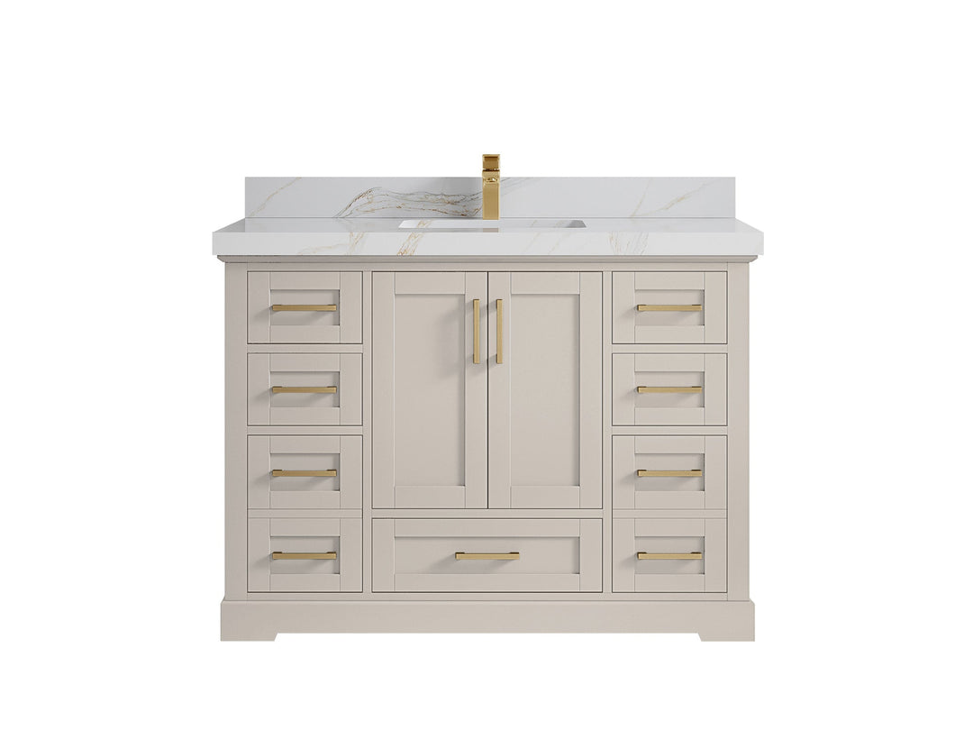 Boston 48 in. W x 22 in. D Single Sink Bathroom Vanity - Willow Bath and Vanity