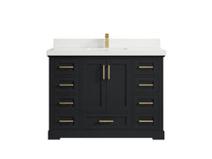 Boston 48 in. W x 22 in. D Single Sink Bathroom Vanity - photo 43