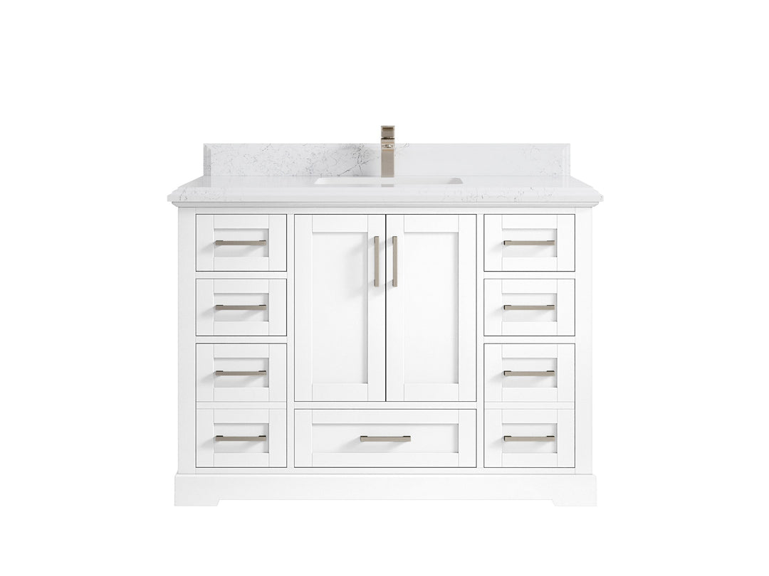 Boston 48 in. W x 22 in. D Single Sink Bathroom Vanity - Willow Bath and Vanity