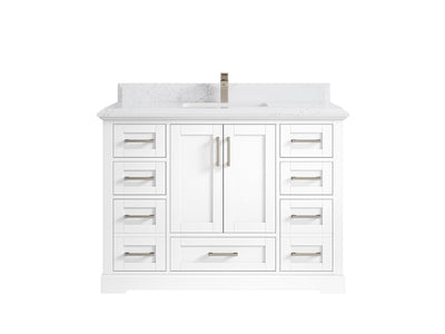 Boston 48 in. W x 22 in. D Single Sink Bathroom Vanity - Willow Bath and Vanity