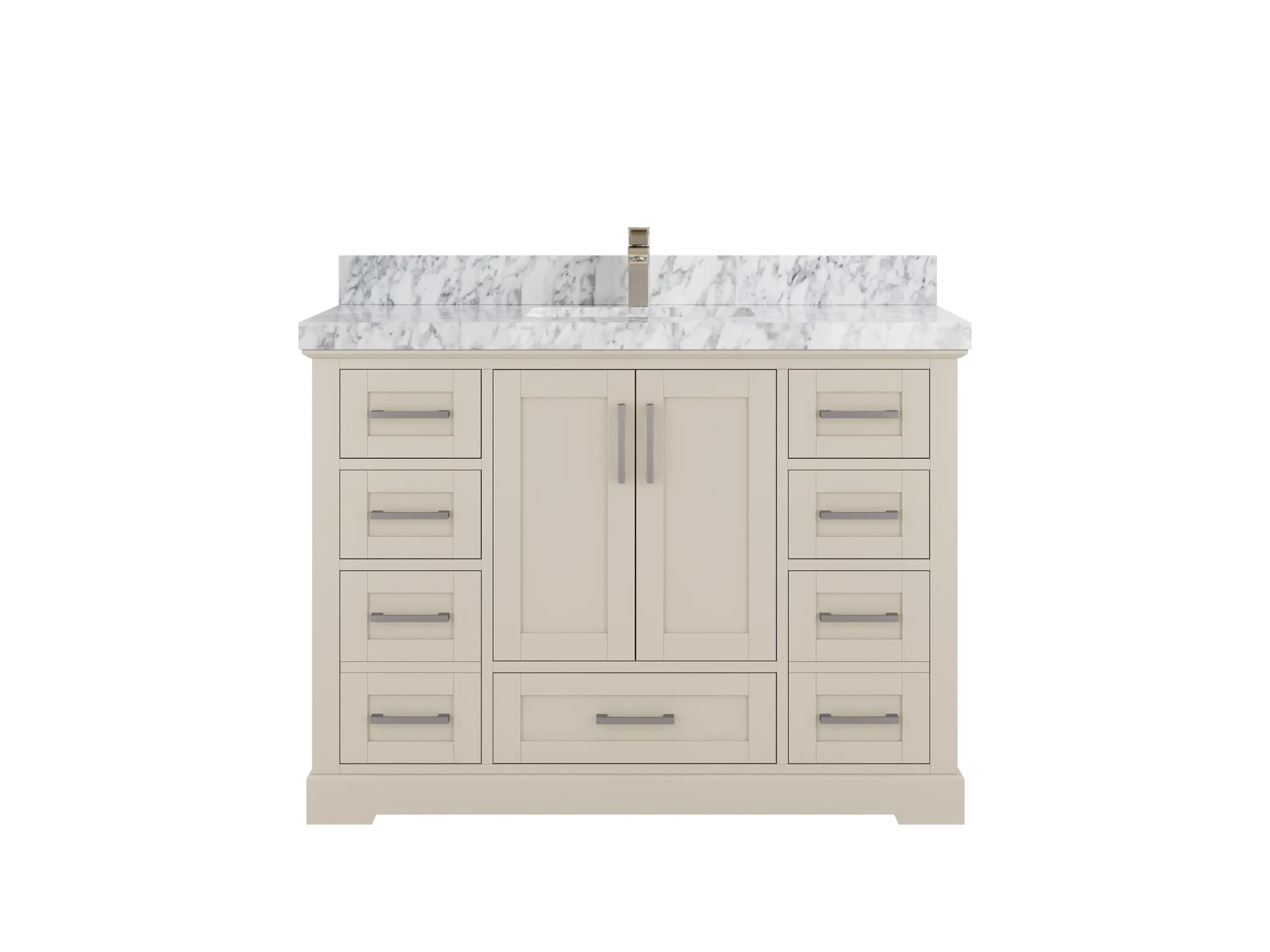 Boston 48 in. W x 22 in. D Single Sink Bathroom Vanity - Willow Bath and Vanity