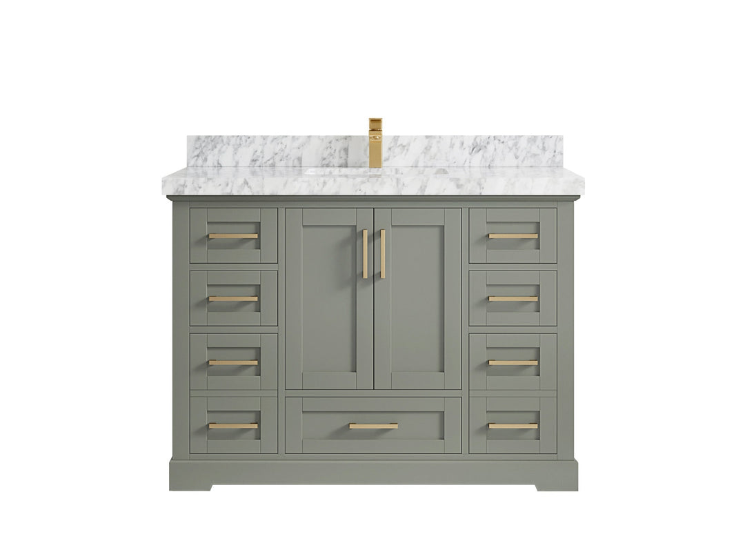 Boston 48 in. W x 22 in. D Single Sink Bathroom Vanity - Willow Bath and Vanity