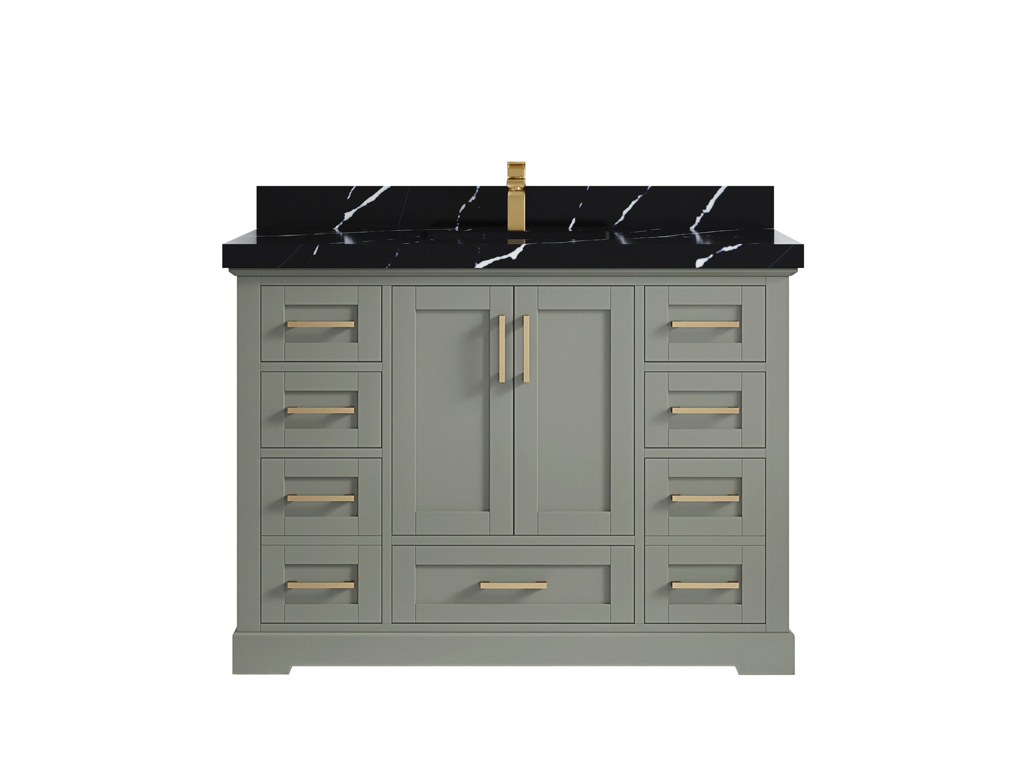Boston 48 in. W x 22 in. D Single Sink Bathroom Vanity - Willow Bath and Vanity