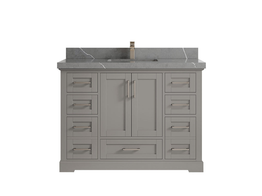Boston 48 in. W x 22 in. D Single Sink Bathroom Vanity - Willow Bath and Vanity