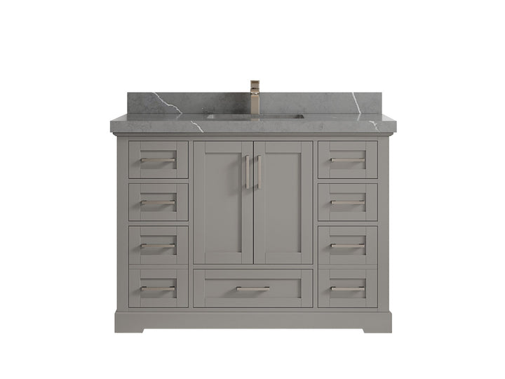 Boston 48 in. W x 22 in. D Single Sink Bathroom Vanity - photo 32