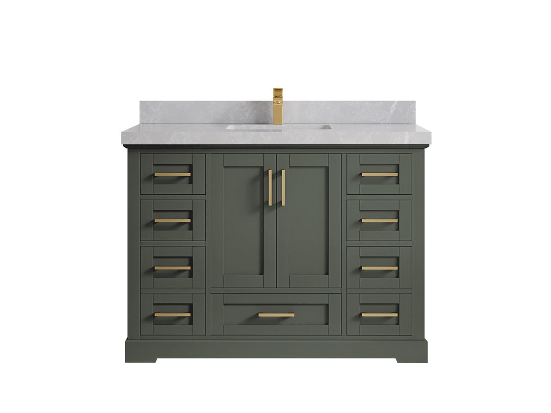 Boston 48 in. W x 22 in. D Single Sink Bathroom Vanity - Willow Bath and Vanity
