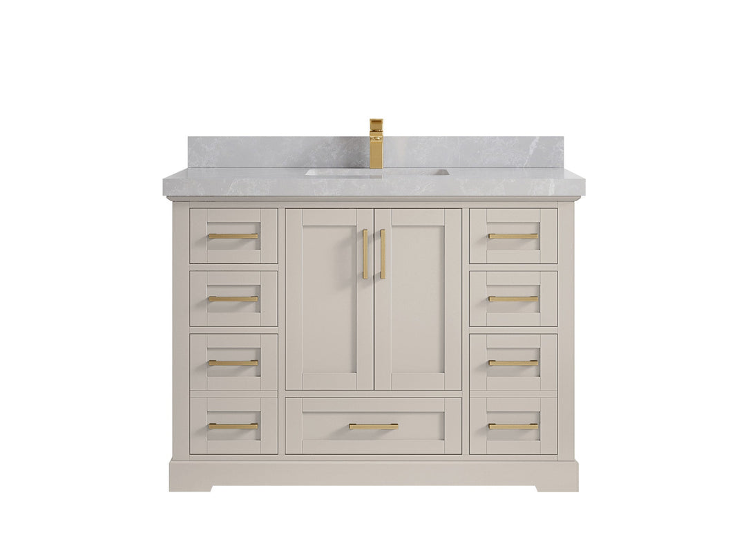 Boston 48 in. W x 22 in. D Single Sink Bathroom Vanity - Willow Bath and Vanity