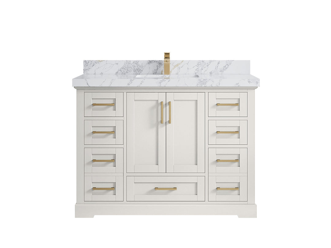 Boston 48 in. W x 22 in. D Single Sink Bathroom Vanity - Willow Bath and Vanity