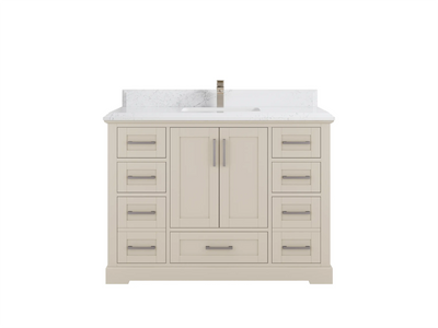 Boston 48 in. W x 22 in. D Single Sink Bathroom Vanity - Willow Bath and Vanity