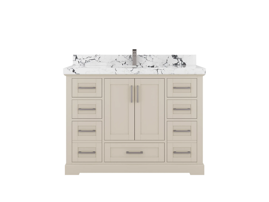 Boston 48 in. W x 22 in. D Single Sink Bathroom Vanity - Willow Bath and Vanity