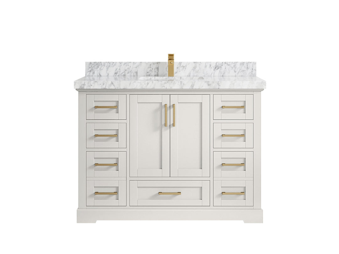 Boston 48 in. W x 22 in. D Single Sink Bathroom Vanity - Willow Bath and Vanity