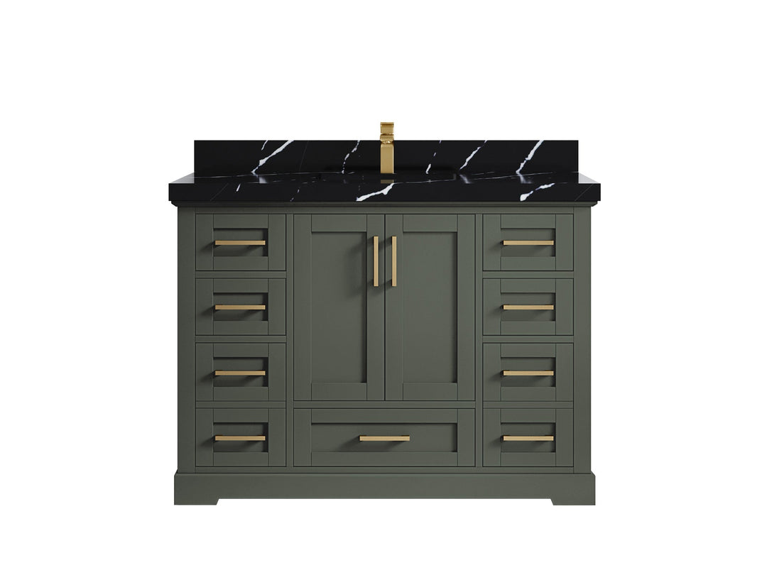 Boston 48 in. W x 22 in. D Single Sink Bathroom Vanity - Willow Bath and Vanity