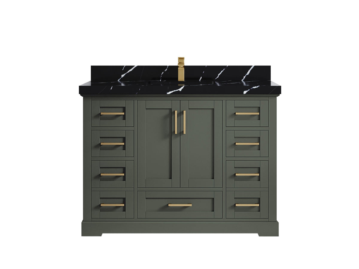 Boston 48 in. W x 22 in. D Single Sink Bathroom Vanity - Willow Bath and Vanity