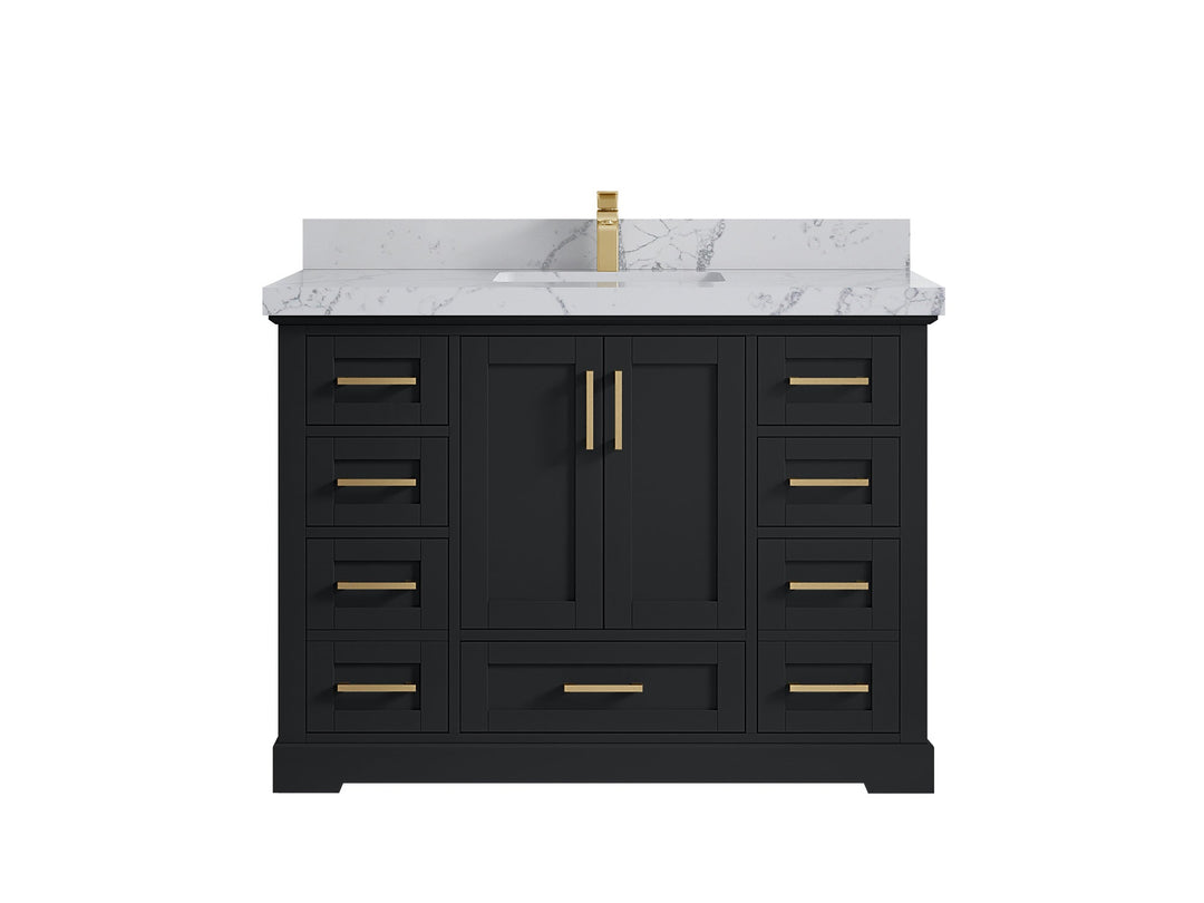 Boston 48 in. W x 22 in. D Single Sink Bathroom Vanity - Willow Bath and Vanity