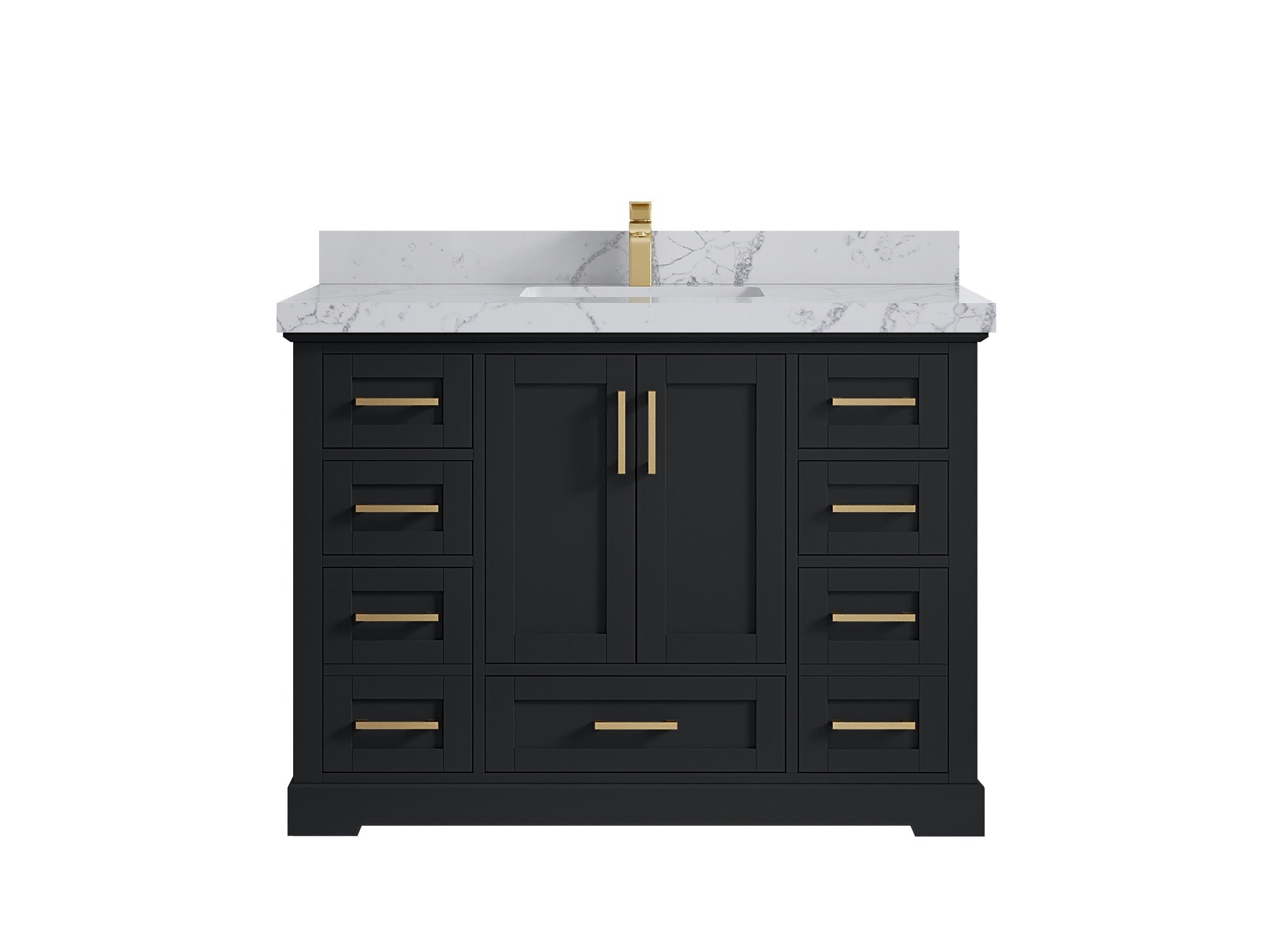 Boston 48 in. W x 22 in. D Single Sink Bathroom Vanity - Willow Bath and Vanity