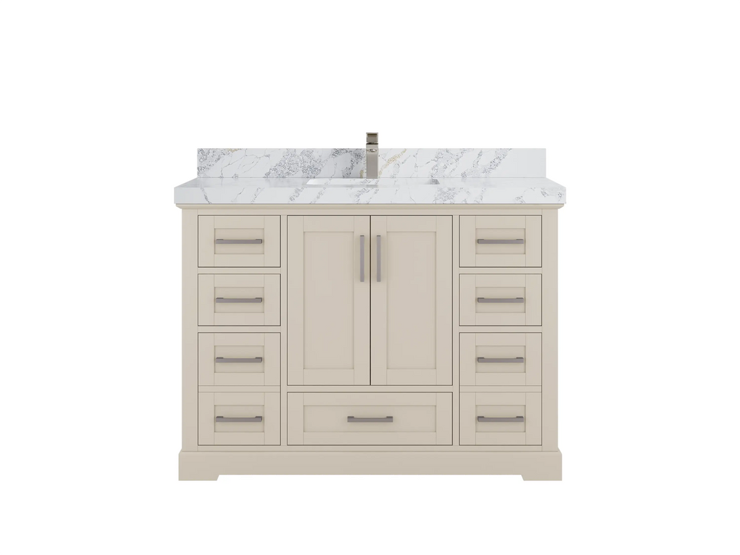Boston 48 in. W x 22 in. D Single Sink Bathroom Vanity - Willow Bath and Vanity