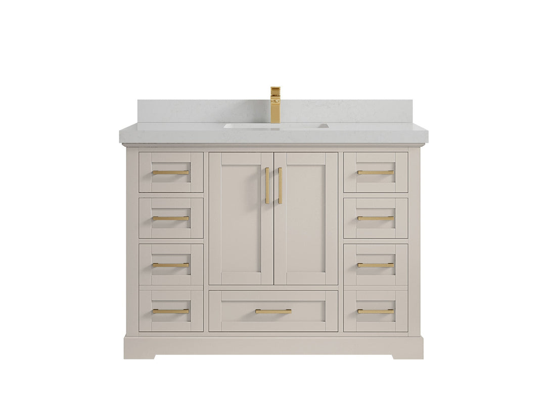 Boston 48 in. W x 22 in. D Single Sink Bathroom Vanity - Willow Bath and Vanity