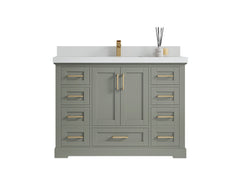 Boston 48 in. W x 22 in. D Single Sink Bathroom Vanity - photo 1
