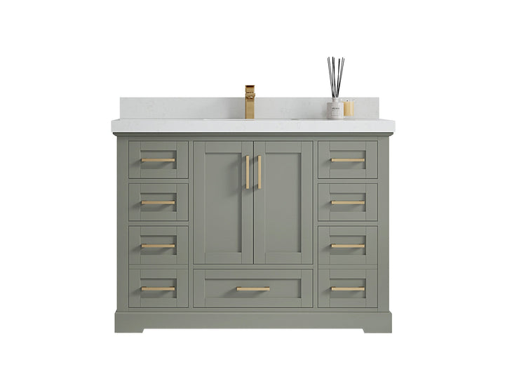 Boston 48 in. W x 22 in. D Single Sink Bathroom Vanity - photo 1
