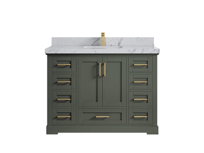 Boston 48 in. W x 22 in. D Single Sink Bathroom Vanity - Willow Bath and Vanity