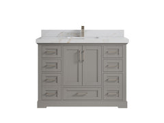 Boston 48 in. W x 22 in. D Single Sink Bathroom Vanity - photo 26