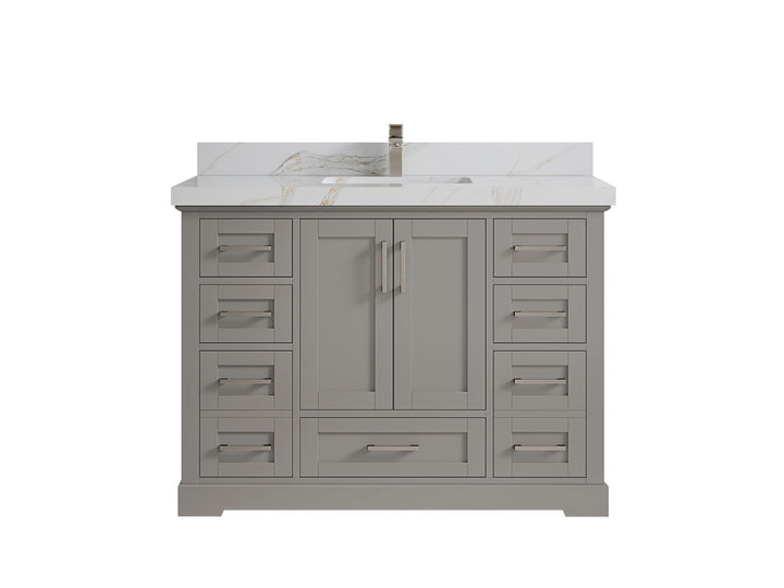 Boston 48 in. W x 22 in. D Single Sink Bathroom Vanity - photo 26