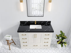Boston 48 in. W x 22 in. D Single Sink Bathroom Vanity - photo 16