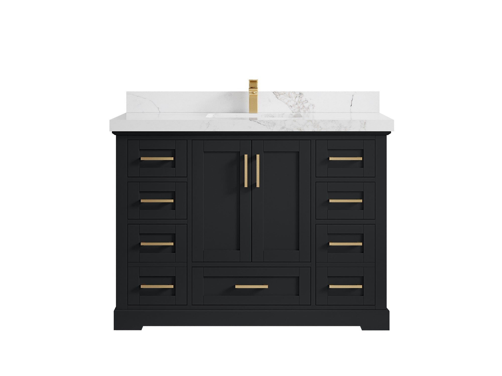 Boston 48 in. W x 22 in. D Single Sink Bathroom Vanity - Willow Bath and Vanity