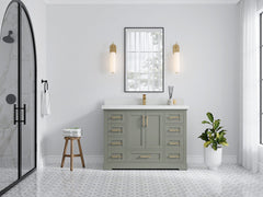 Boston 48 in. W x 22 in. D Single Sink Bathroom Vanity - photo 4