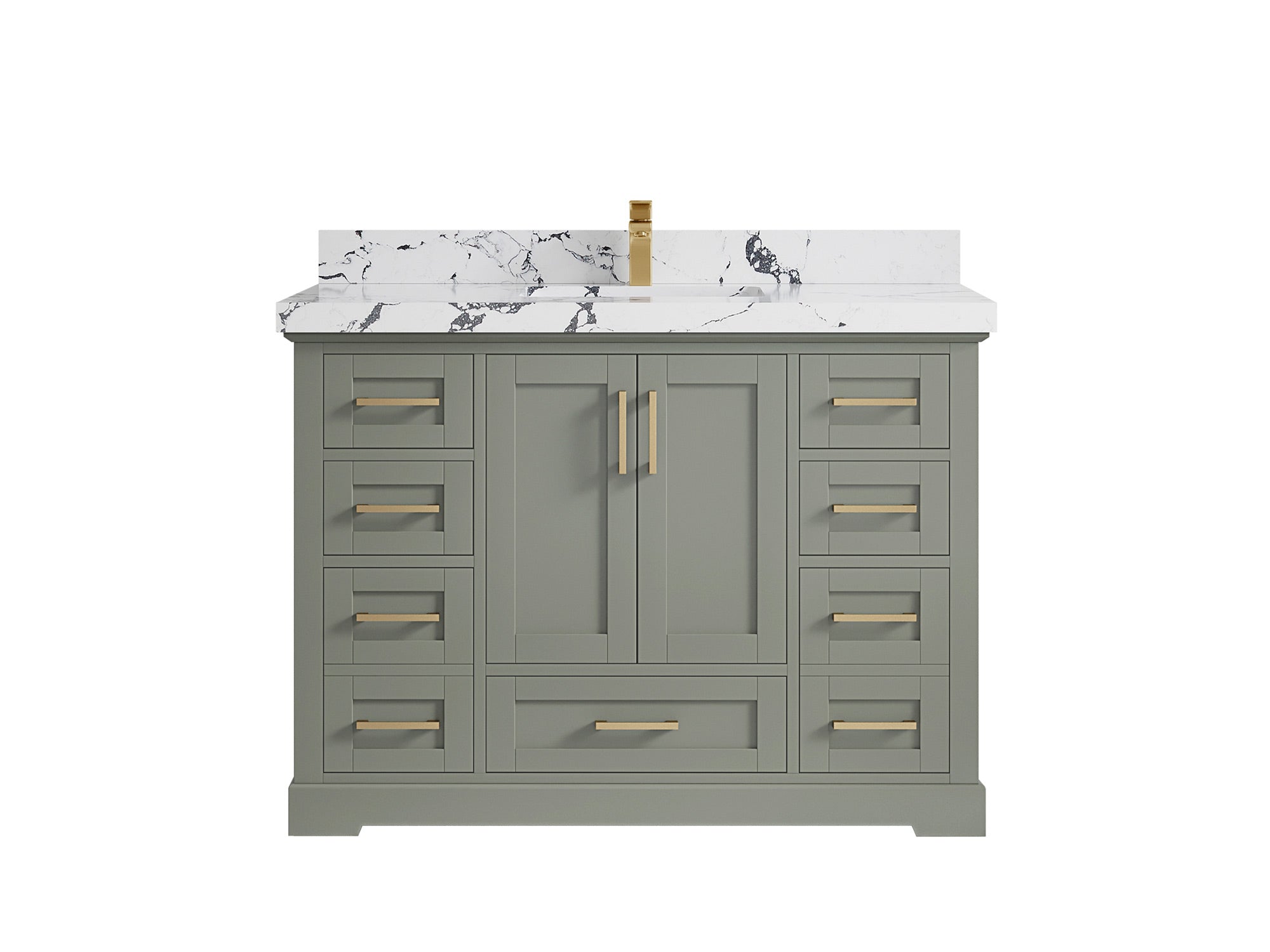 Boston 48 in. W x 22 in. D Single Sink Bathroom Vanity - Willow Bath and Vanity