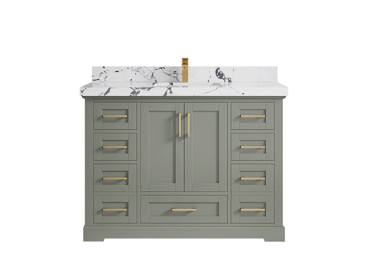Boston 48 in. W x 22 in. D Single Sink Bathroom Vanity - photo 36