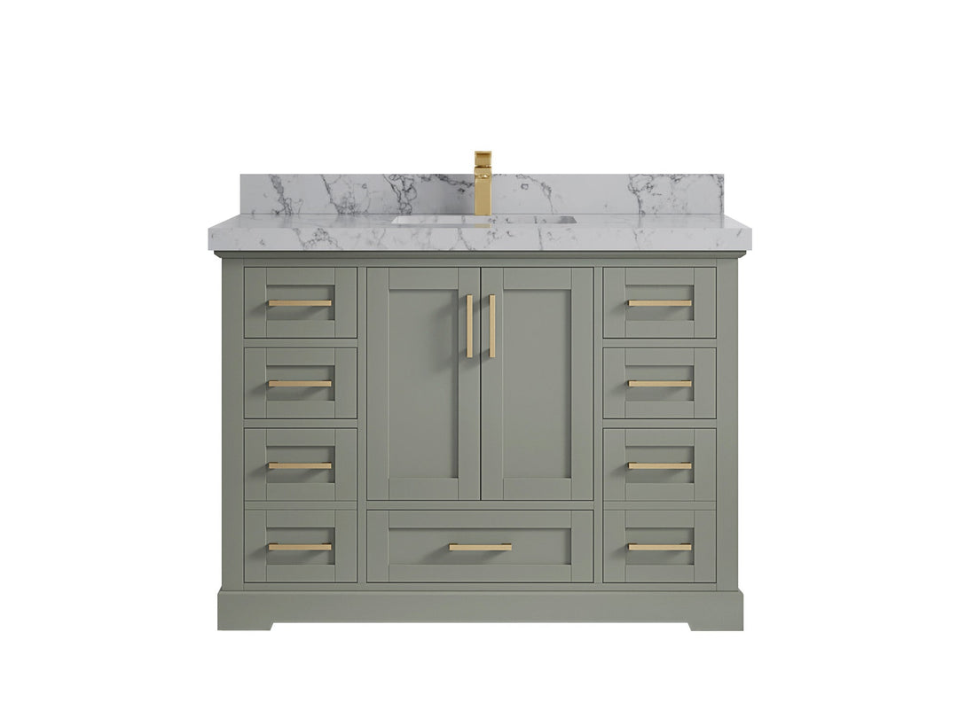 Boston 48 in. W x 22 in. D Single Sink Bathroom Vanity - Willow Bath and Vanity