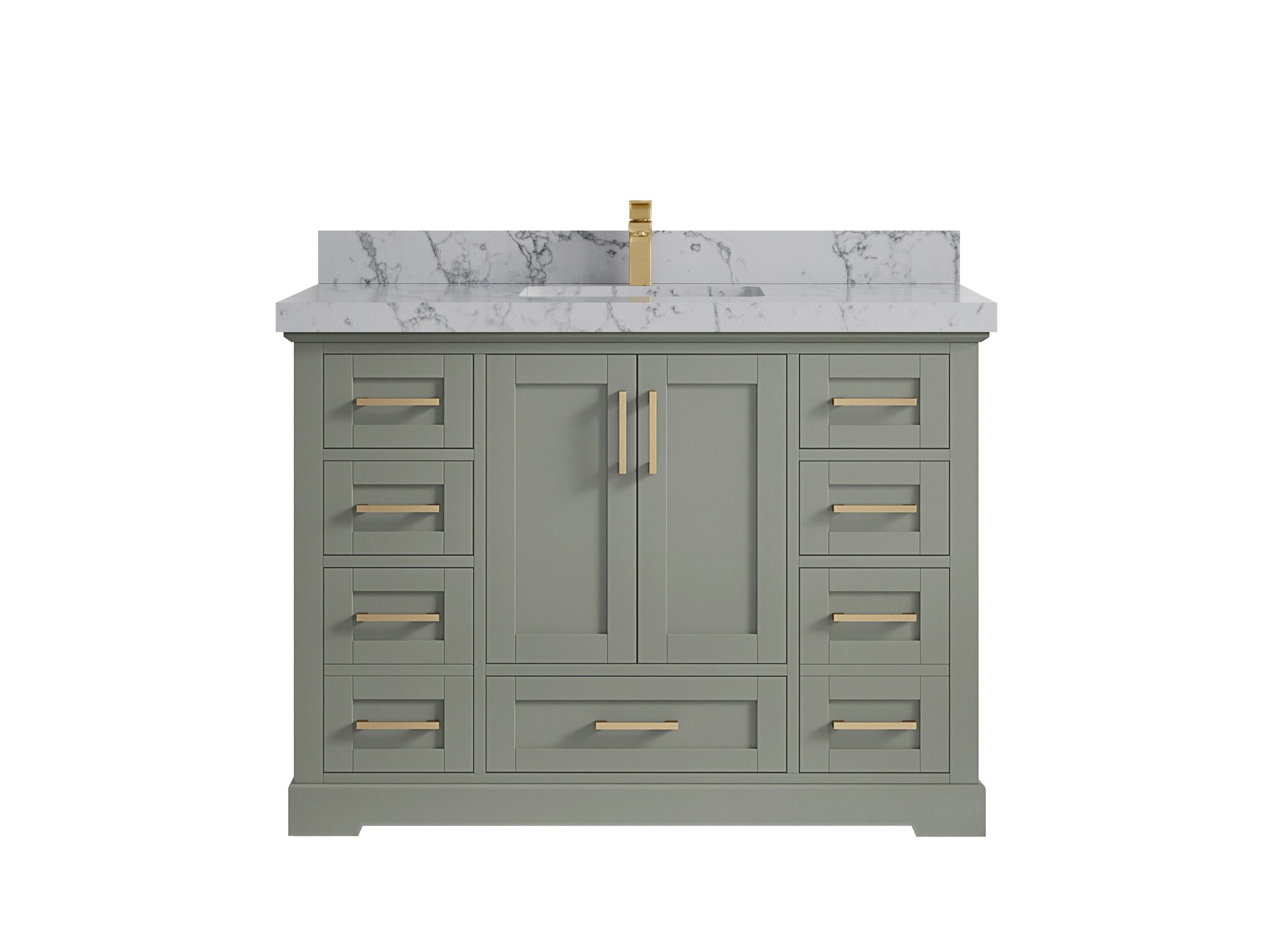 Boston 48 in. W x 22 in. D Single Sink Bathroom Vanity - Willow Bath and Vanity