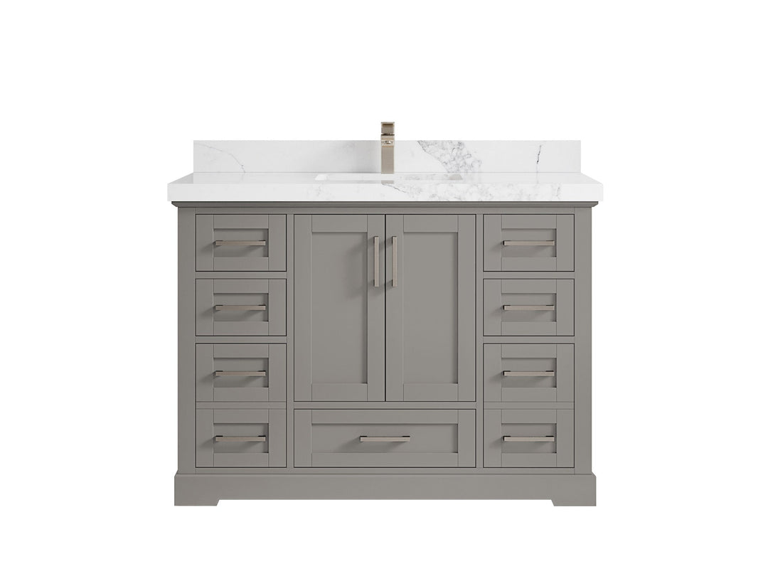 Boston 48 in. W x 22 in. D Single Sink Bathroom Vanity - Willow Bath and Vanity